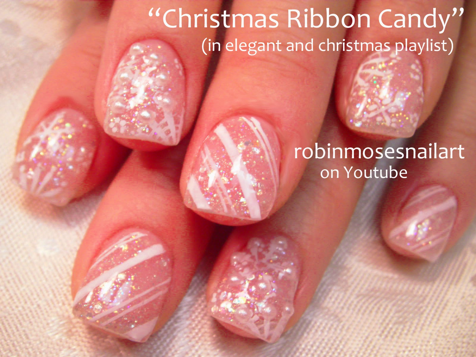 Robin Moses Nail Art "christmas nails" "christmas nail art" "snowflake