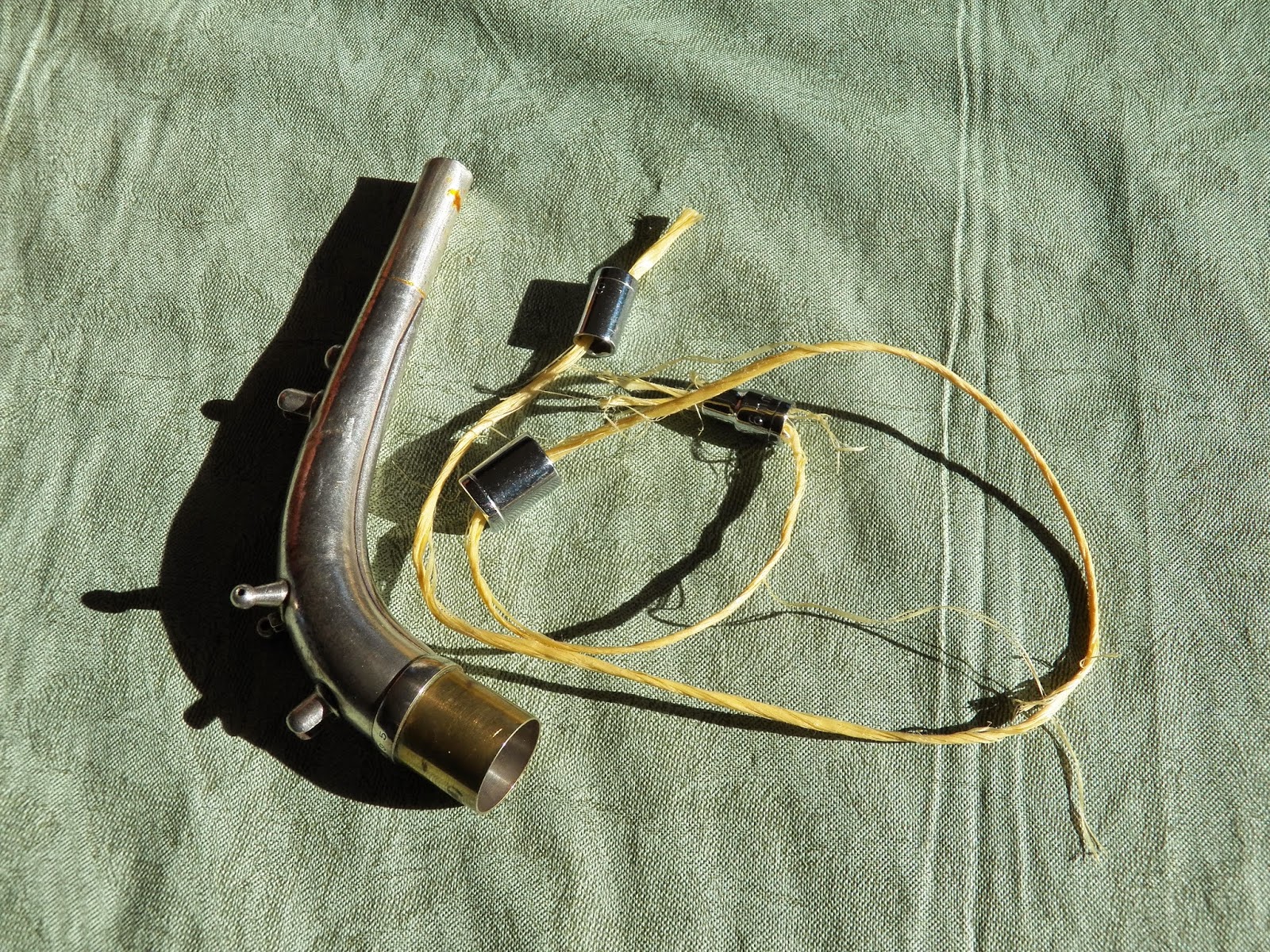 Stuff Sax Removing a Saxophone Neck Dent