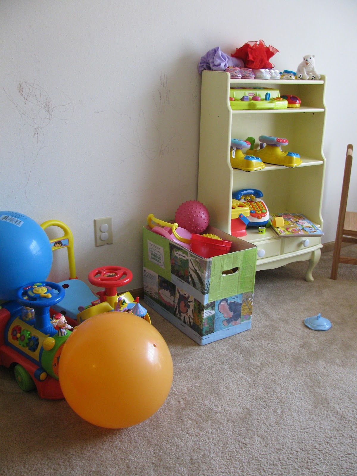 Reuse Diaper Boxes to Make Cute Toy Bins