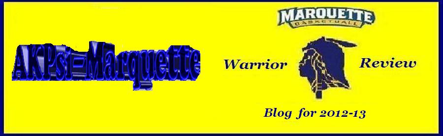AKPsi-Marquette Warrior Review Blog