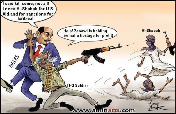 Image result for al-Shabab CARTOON