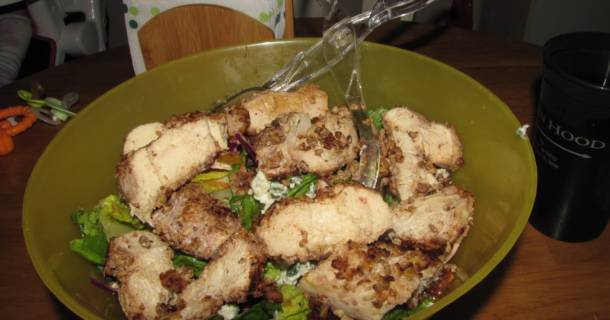 Barbie's WLS recipes Pecan Crusted Chicken Salad