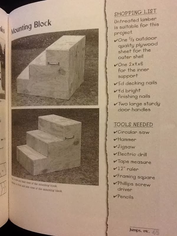 horse mounting block blocks diy horses things equestrian wandering tack feeders slow want photobucket