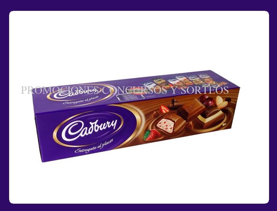 PROMOCIONES CONCURSOS Y SORTEOS Sorteo CADBURY ARGENTINA ganá kits con más de 3 kilos de chocolate