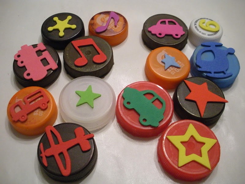 Hope In Every Season Bottle Cap Game Ideas for Home and School