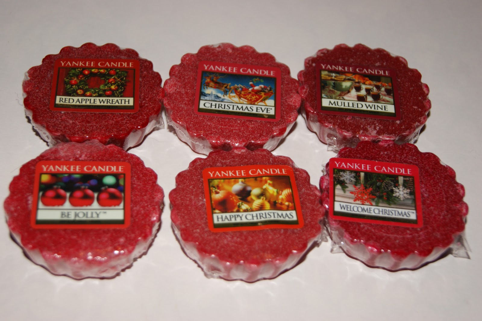 Yankee Christmas Wax Tarts Part One The Sunday Girl