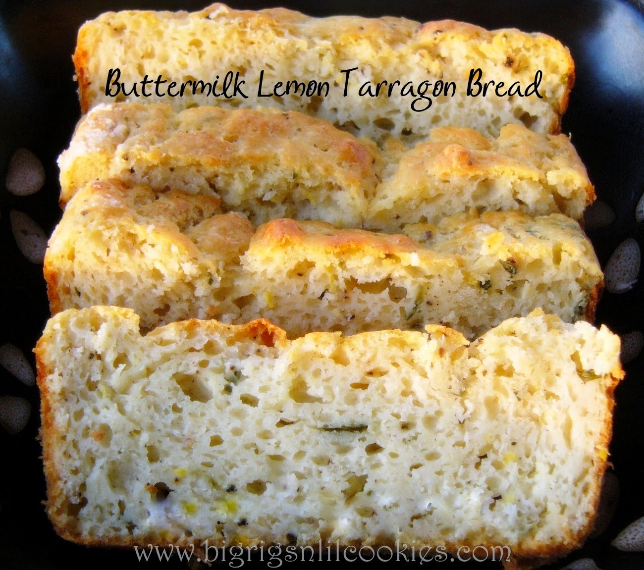 Big Rigs 'n Lil' Cookies Buttermilk Lemon Tarragon Bread