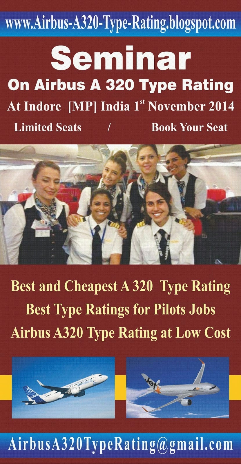 Airbus A320 Type Rating Cheapest Type Rating, A 320 Type Rating, ATP