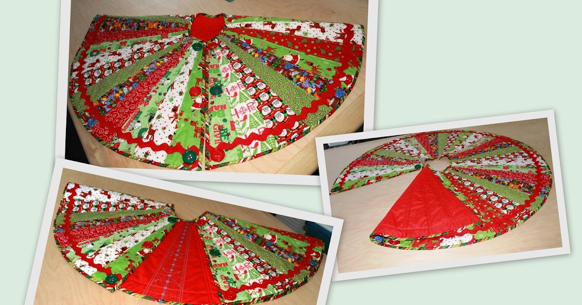 Sunshine Sews Christmas Tree Skirt