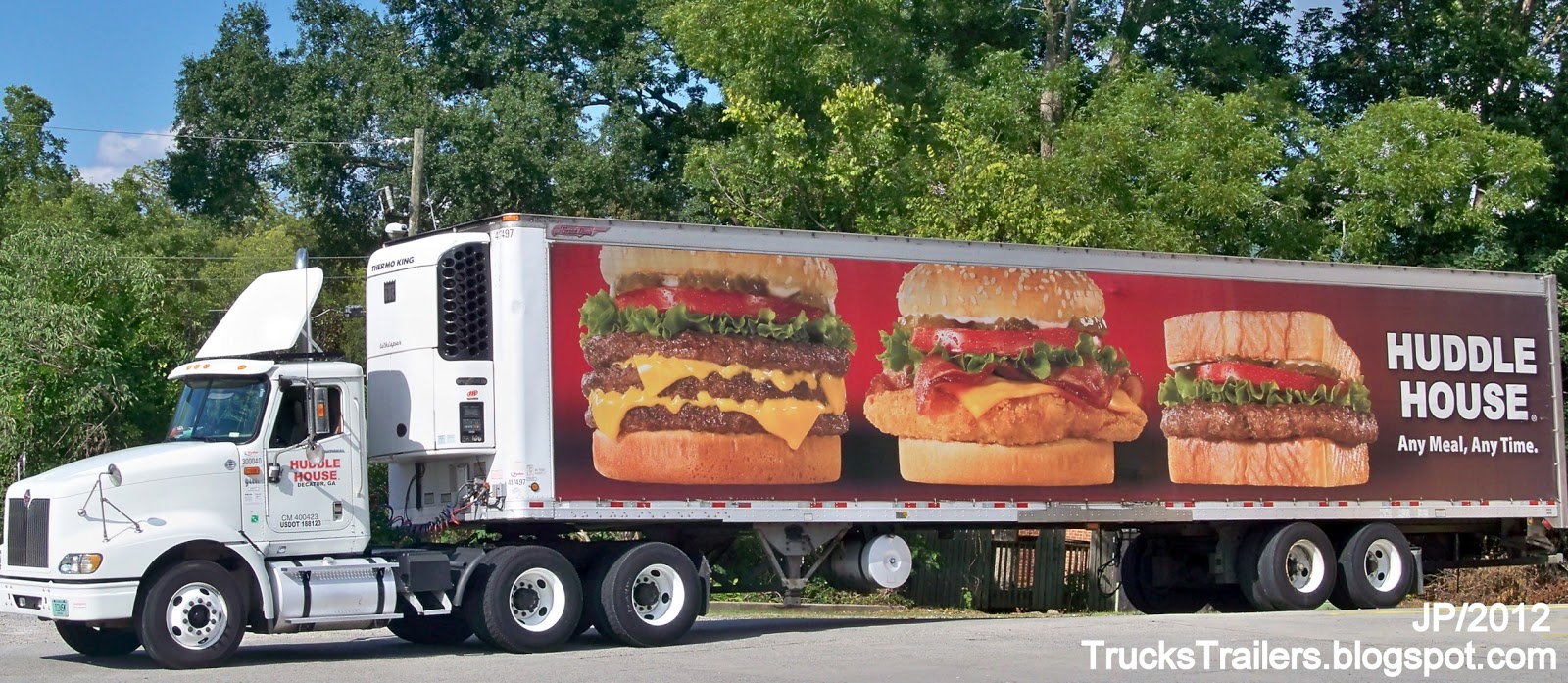Truck Trailer Transport Express Freight Logistic Diesel