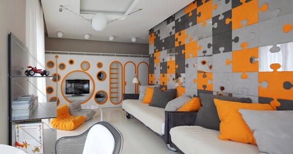 Moderno Apartamento de Colores Contrastantes | Ideas para decorar