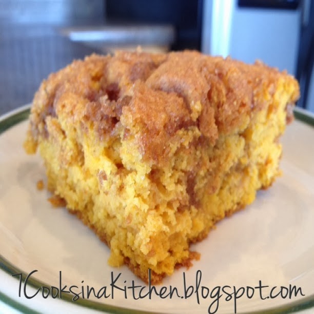 7CooksInAKitchen Pumpkin Streusel Coffee Cake