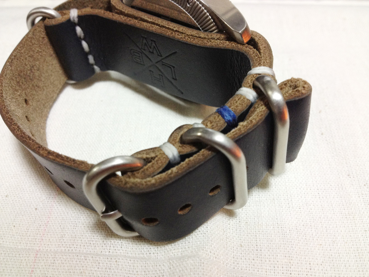 fortalitia54 Good Life, Fine Goods Leather NATO Watch Strap