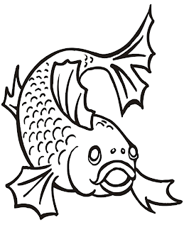 fish coloring pages, kids coloring pages