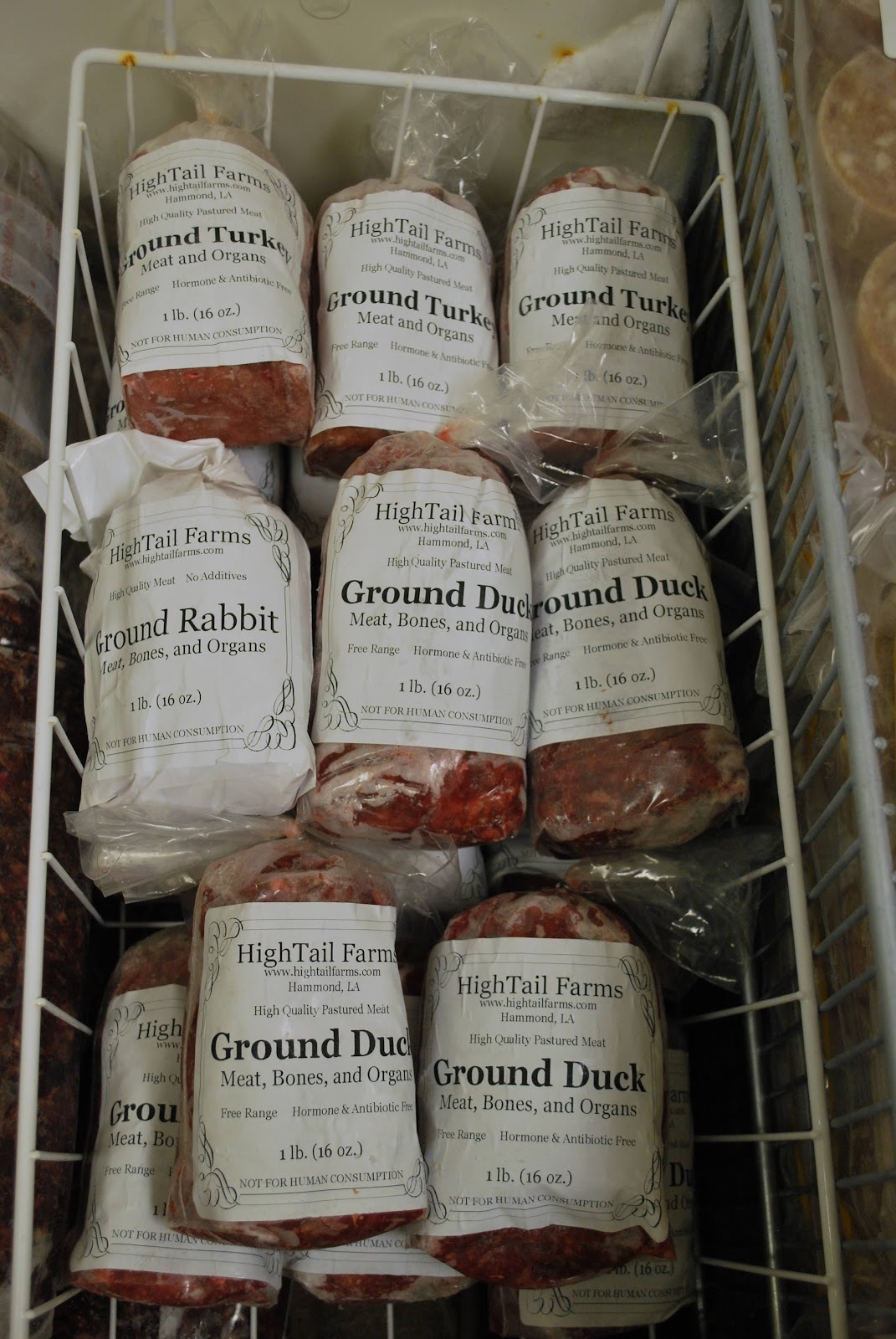 HighTail Farms Raw Pet Food