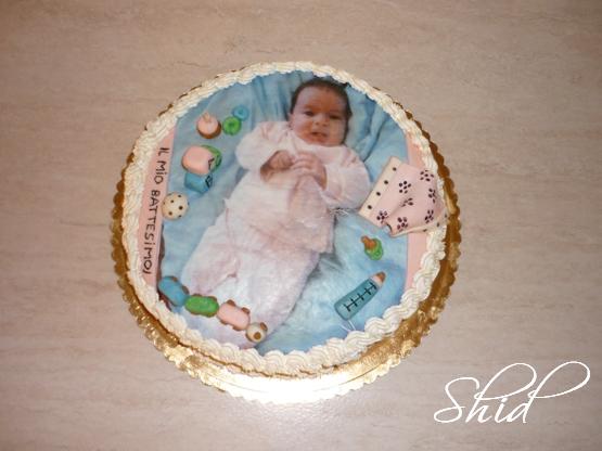 Le Torte Di Eleonora Battesimo Con Cialda