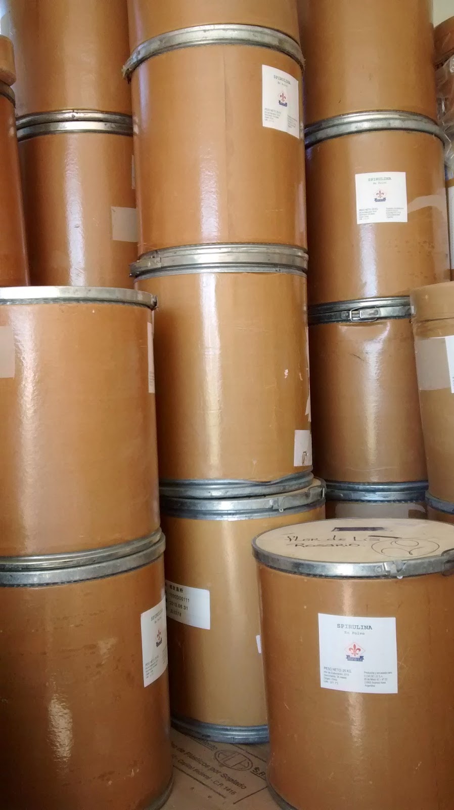 Spirulina "Flor de Lis" Astronaut Food NASA and Spirulina (Argentina)