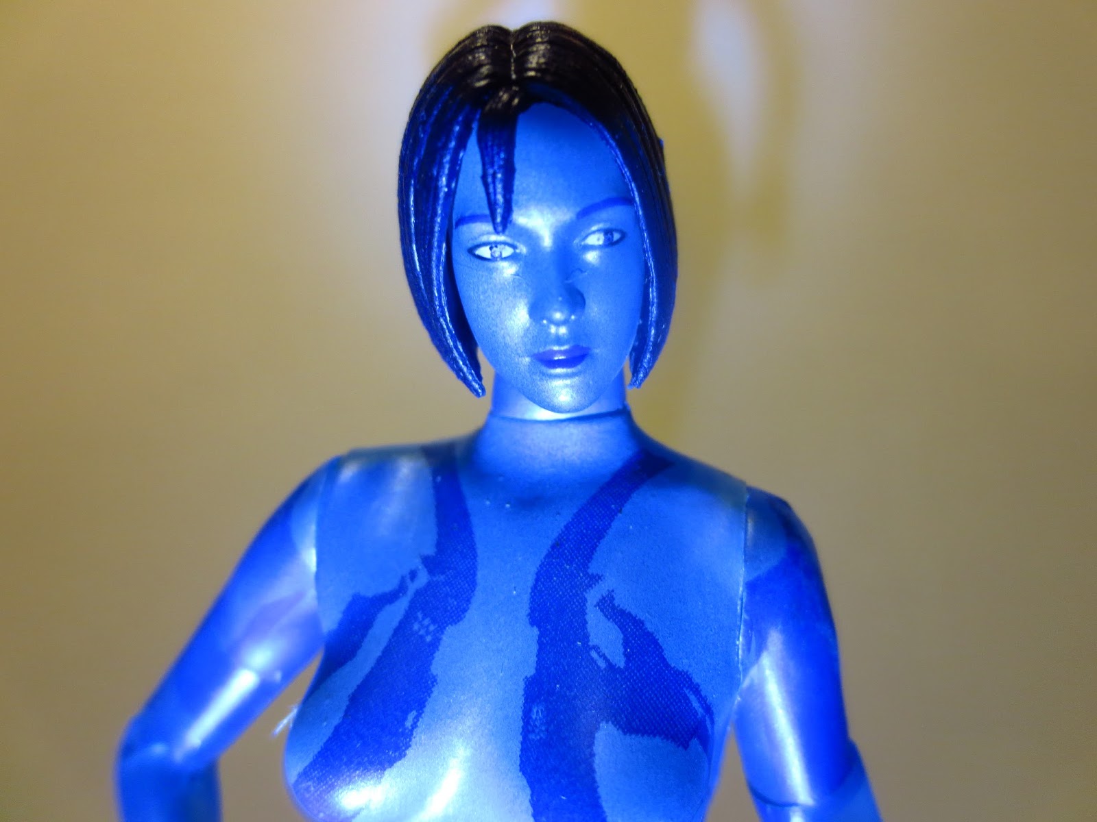 Action Figure Review: Cortana from Halo 4 by McFarlane Toys.