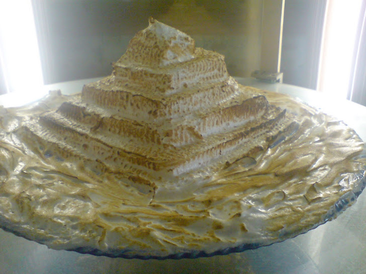 Soufflé en forma de la piramide de Chichén Itzá