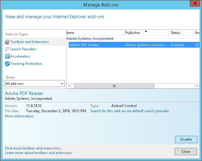 Acrobat External Window Handler