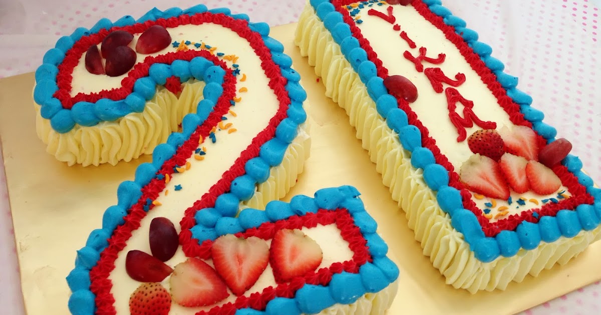 ninie cakes house Number 21 Birthday Cake