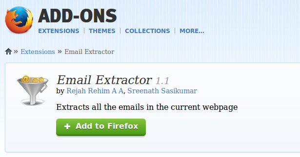 email address extractor