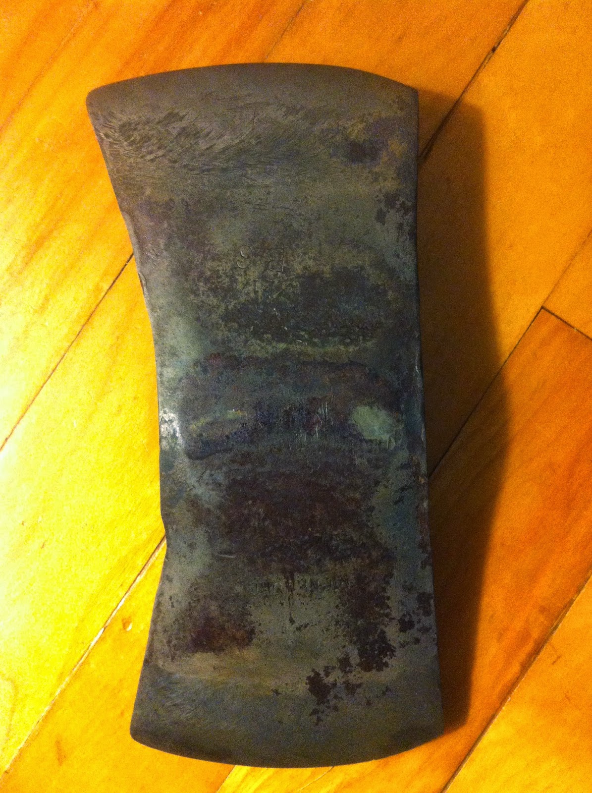 Cleaning up an old axe head Bushcraft USA Forums