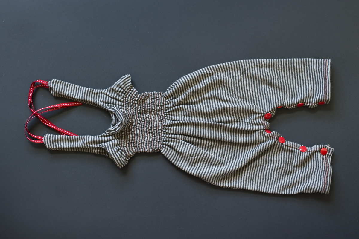 Chromatophobic Shirred Overalls Tutorial