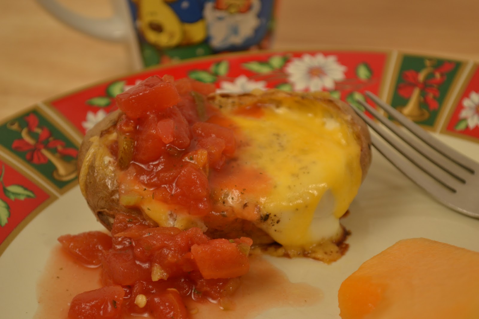 A Taste of Alaska Baked Eggs in Potatoes