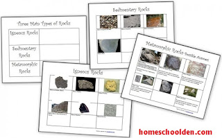 The Homeschool Den: Sedimentary Rock Activity