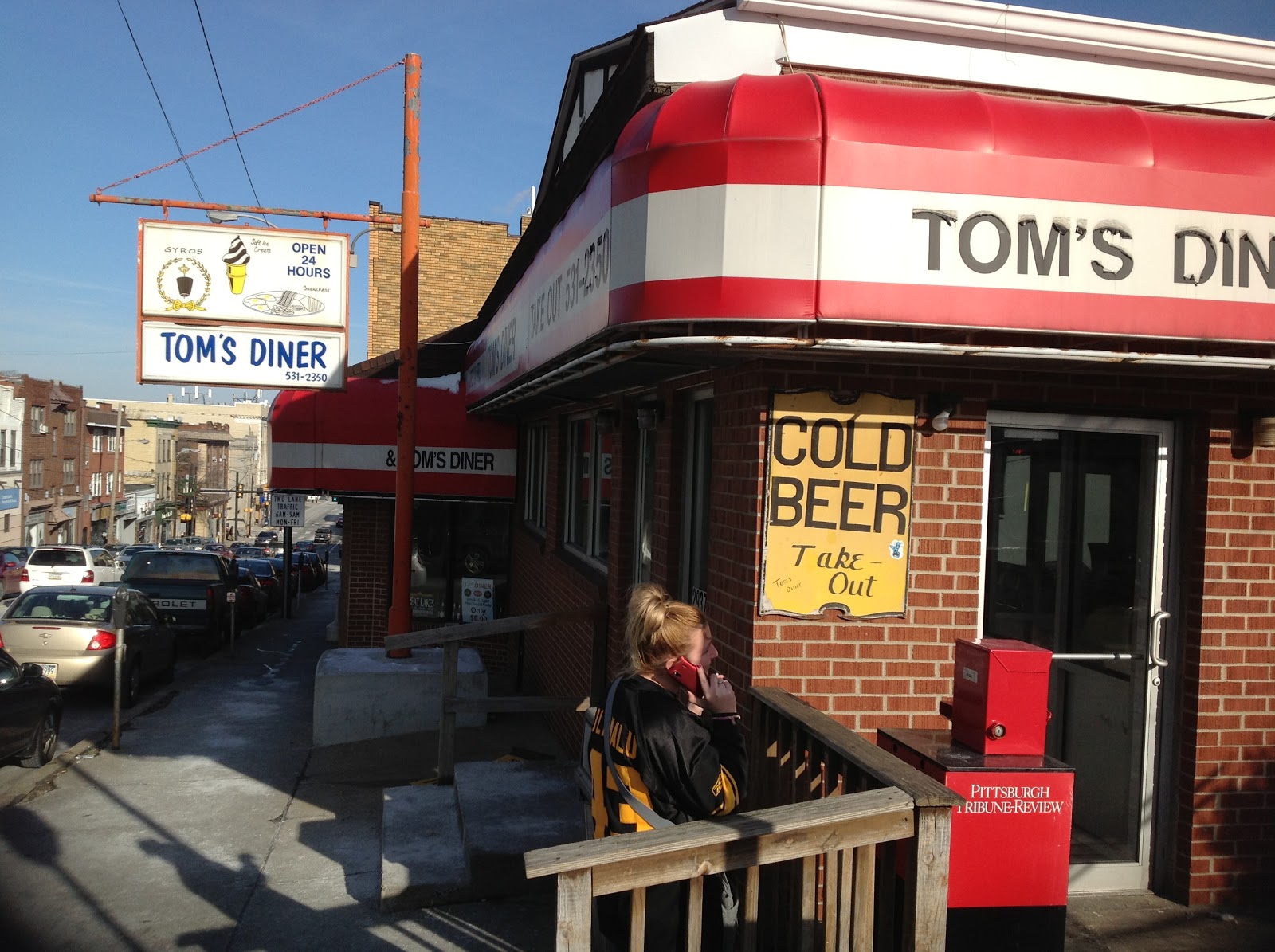 PITTSBURGH TENDO REVIEW Tom's Diner, Dormont