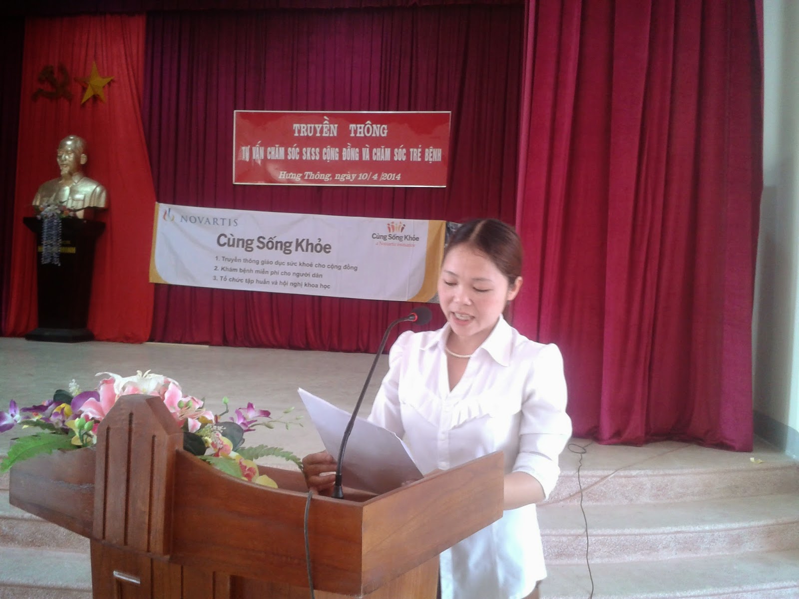 Hưng Thông với Công tác Dân số - KHHGĐ tháng 4 năm 2014
