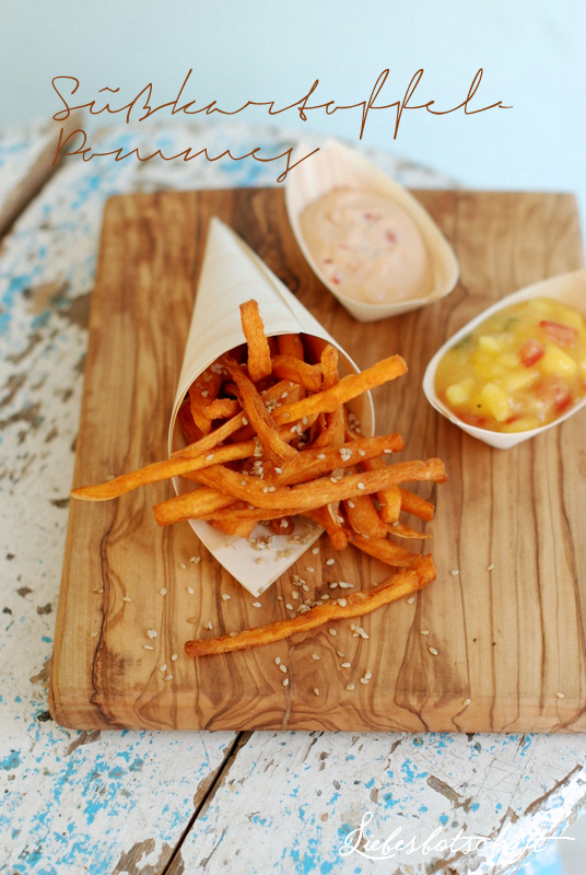 Liebesbotschaft International Fingerfood + best spice mix for fries in