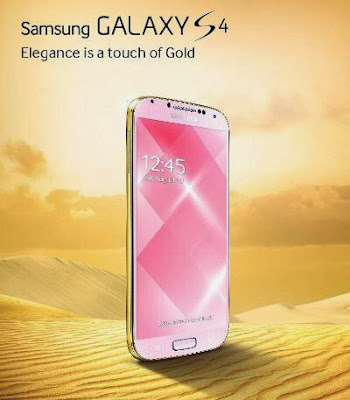 Samsung Launches New Gold Galaxy S4