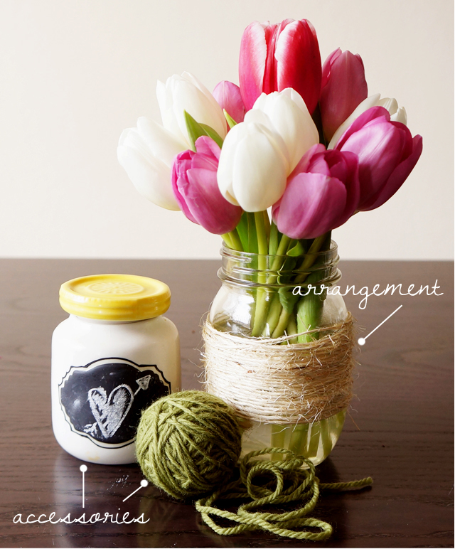 DIY Tulip Arrangements / HARVESTING LOVE EVENTS