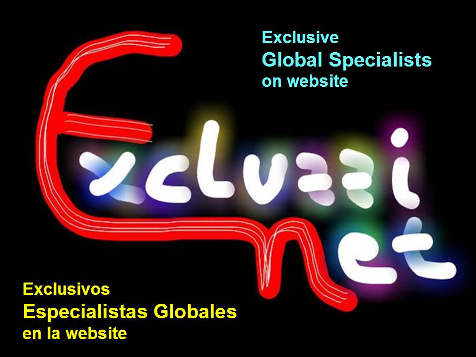 EXCLUZZInet exclusive Global Specialists on website