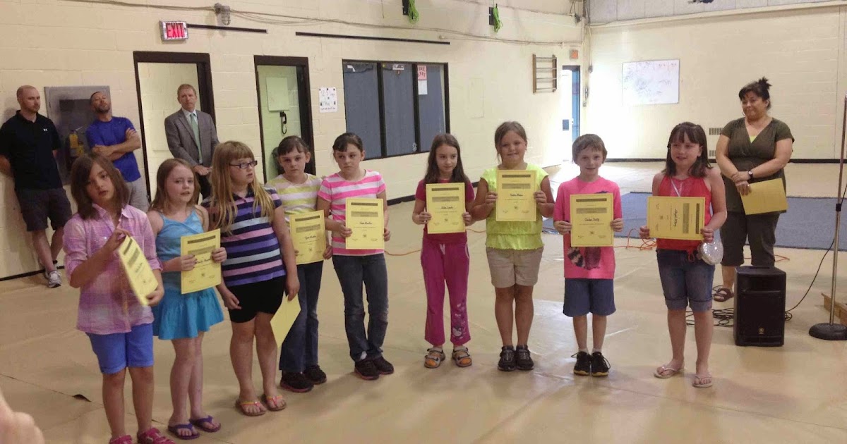 The Blackville Talon Elementary Students Receive Year End Awards