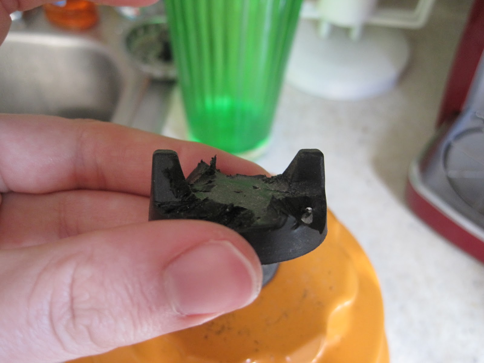 Happy and Healthy Broken Blender vs Me = I win!