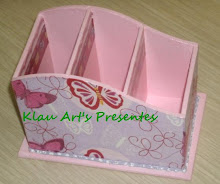 Porta Controle Rose Butterfly