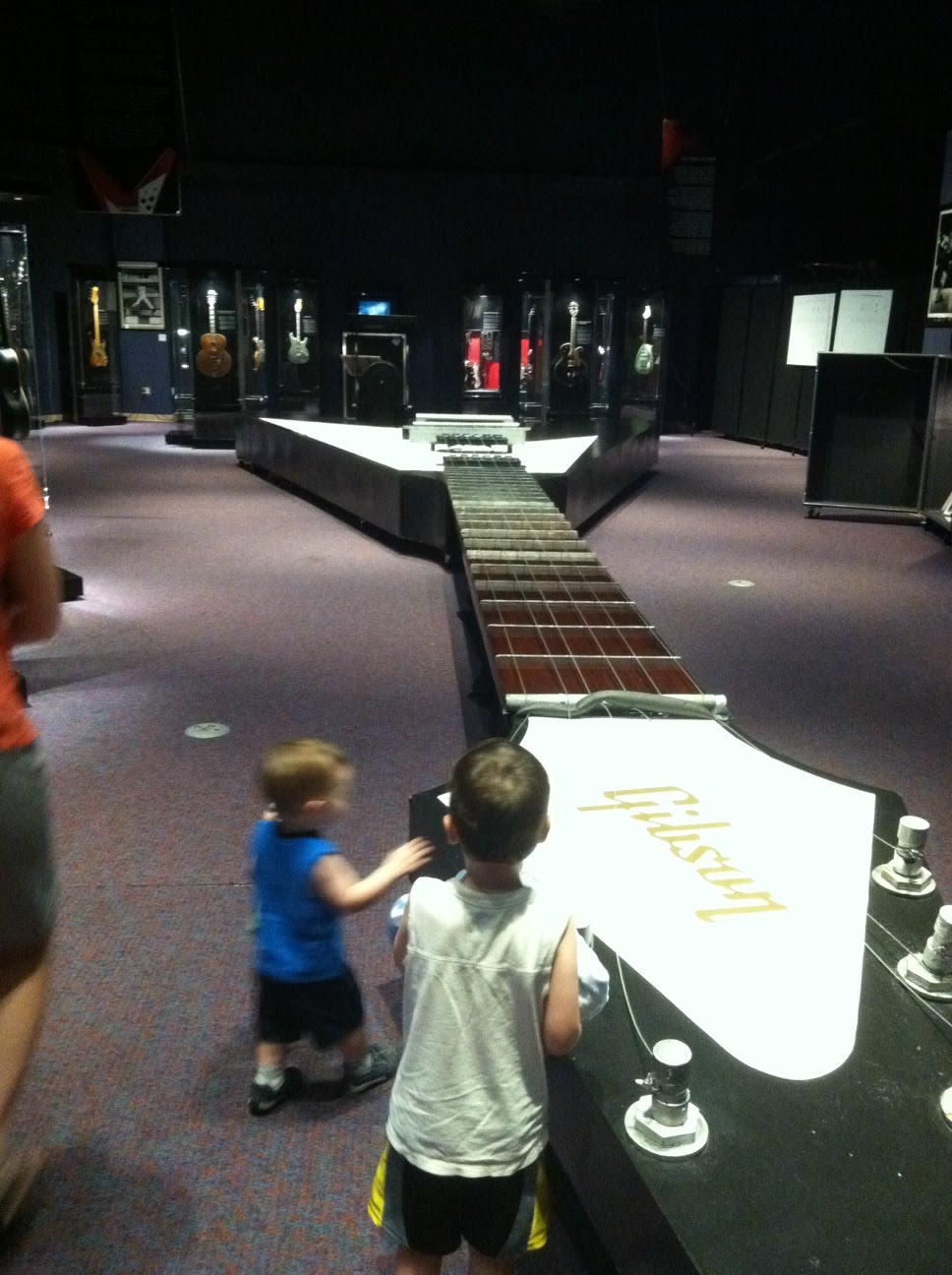 Keeping Up with the Shields: World's Largest Electric Guitar!