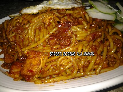 Blog Surirumah Spageti Goreng Ala Mamak Mamak Jgn Marah Tau