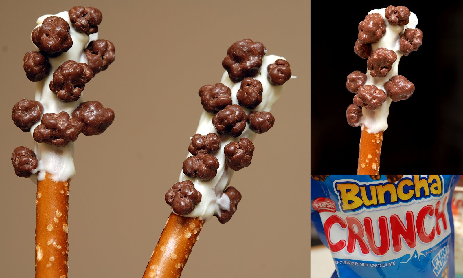 NESTLE BUNCHA CRUNCH DIPPED PRETZELS Hugs and Cookies XOXO