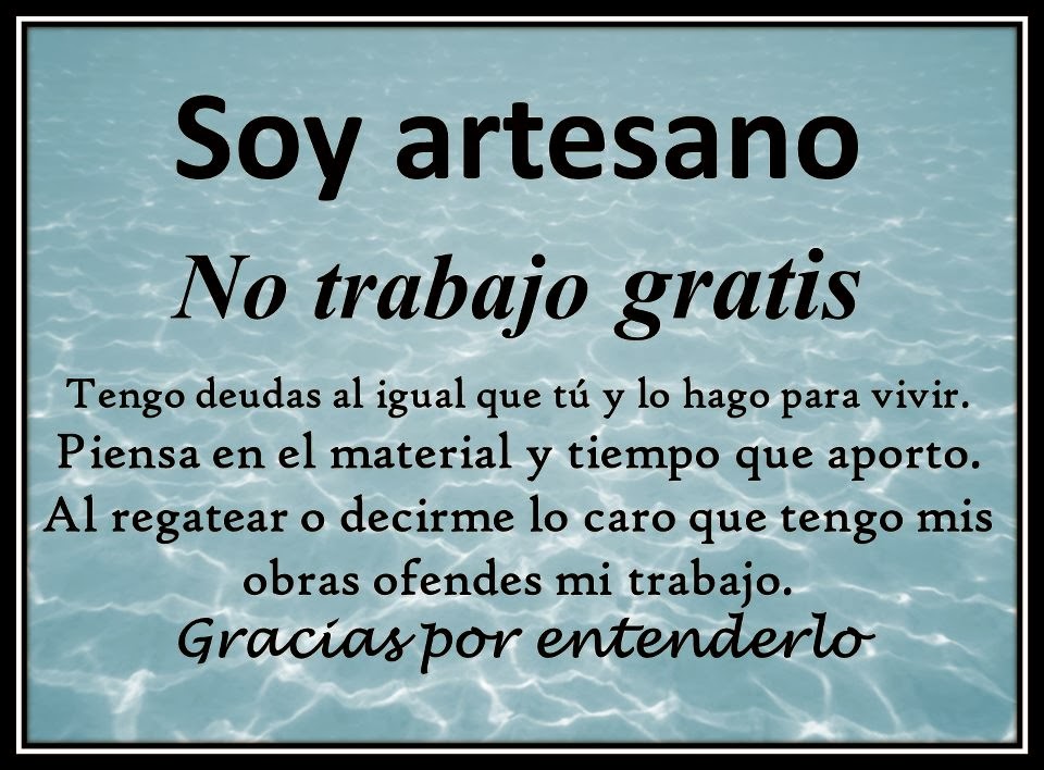 Soy artesana