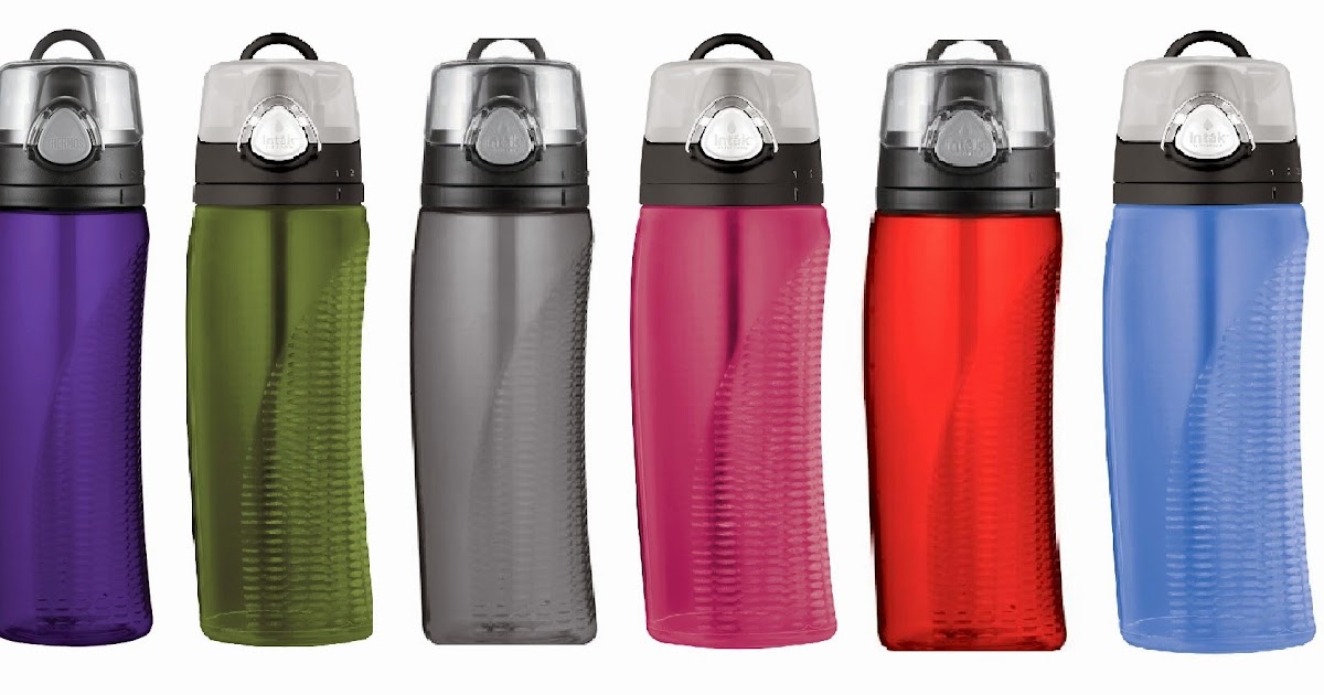 Water Bottle Thermos Intak Hydration Water Bottle with Meter