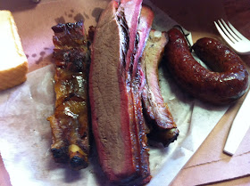 City Market Luling BBQ Barbecue Barbeque Bar-B-Q Bar-B-Que Texas Monthly Top 50 BBQ Trail Texas Trinity Brisket Ribs Sausage