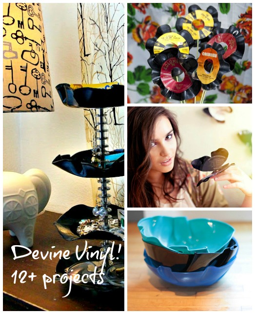 Repurpose Old records / LPs / Vinyl the ReFab Diaries