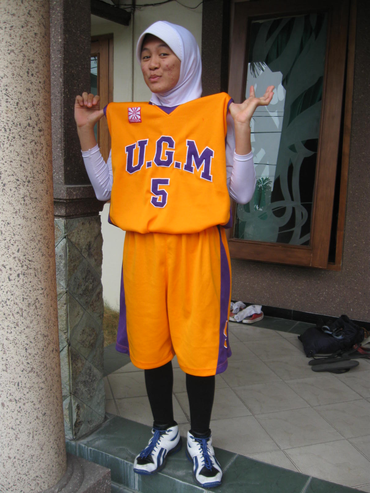 Baju basket wanita hijab