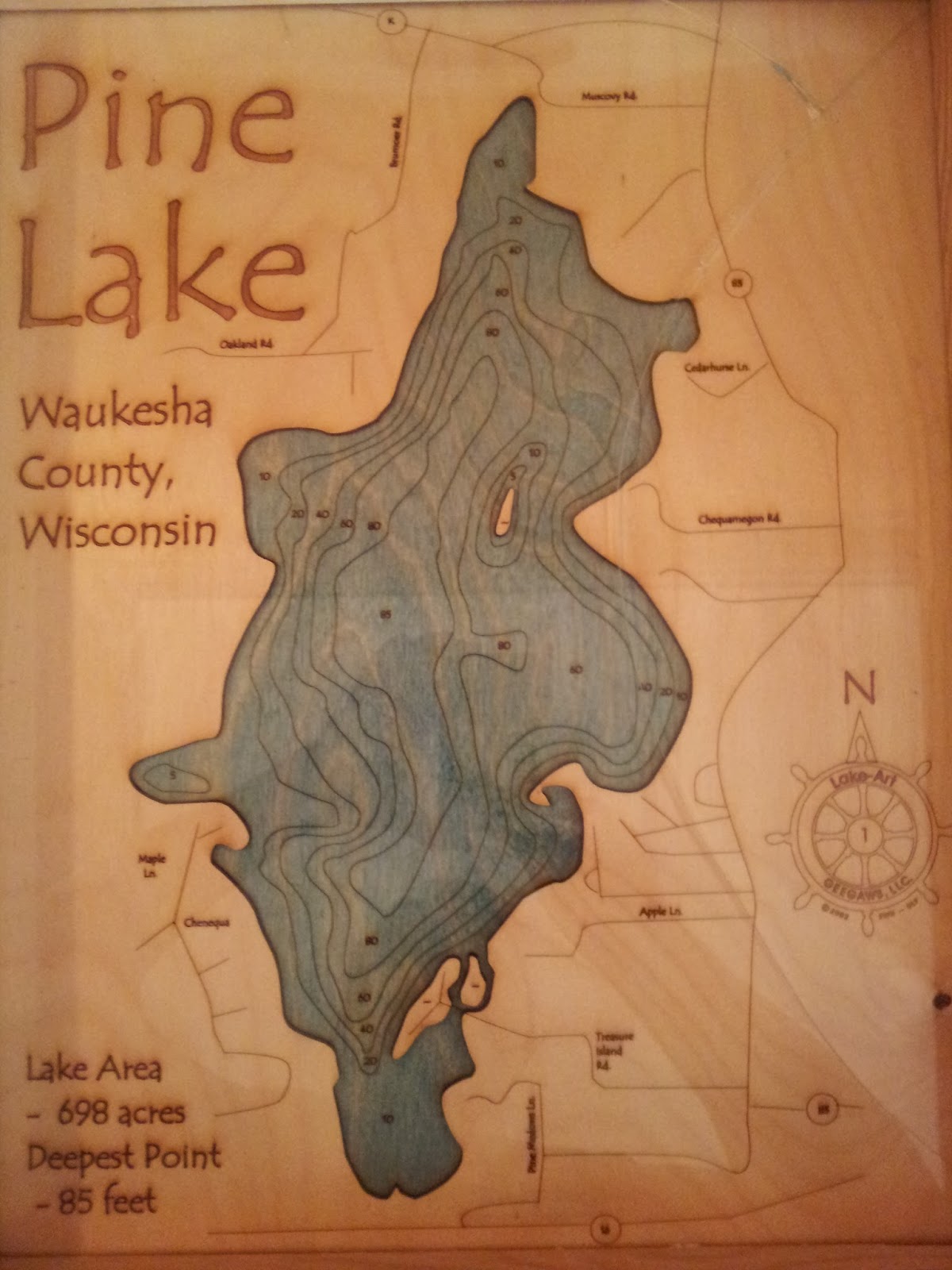 Pine Lake, Waukesha County One of Wisconsin's Great Lakes