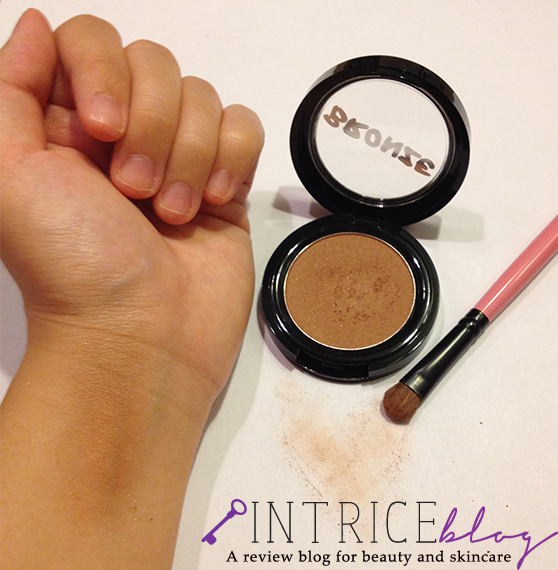 Intrice Blog Review Model Co Bronzer in Shimmer