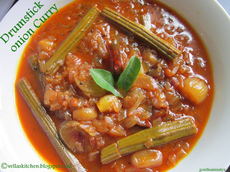 My Grandma's Recipes Drumstick Onion Curry